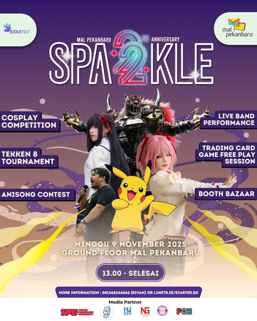 Sparkle 22th Anniversary Mal Pekanbaru