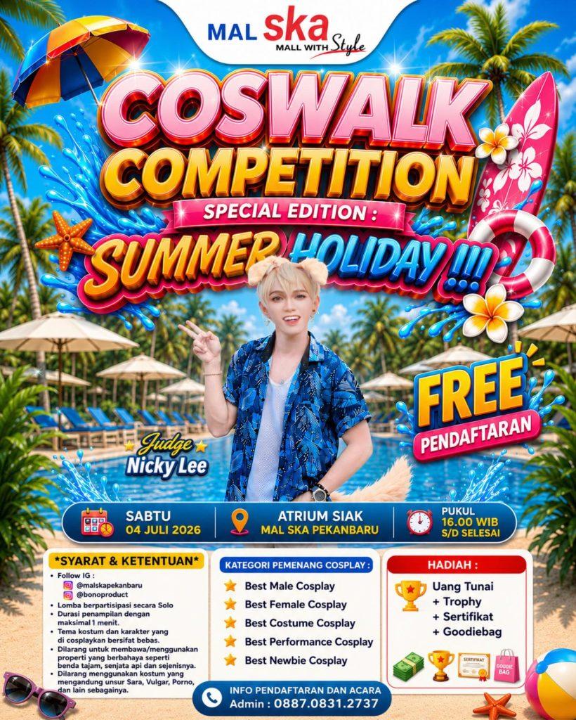 Summer Holiday Coswalk Competition
