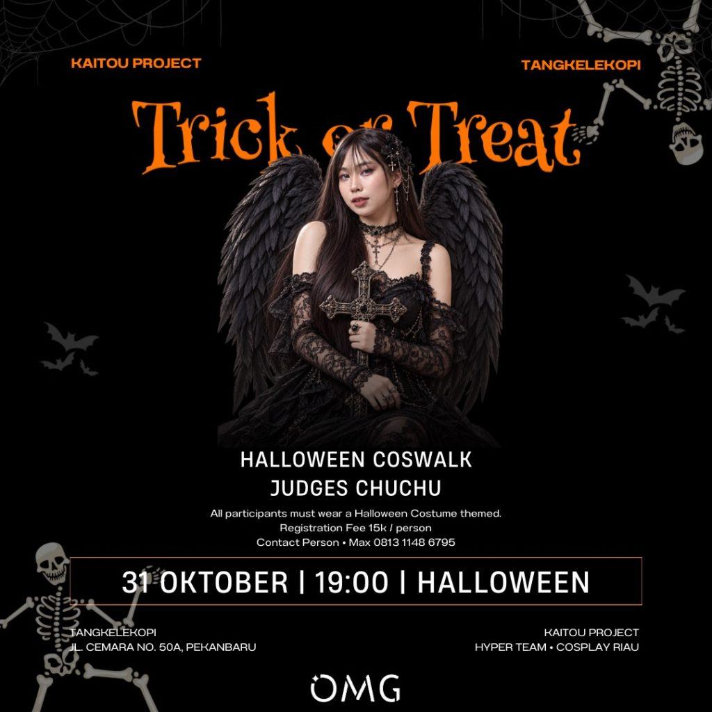 TRICK OR TREAT EXCHANGE HALLOWEEN PARTY!