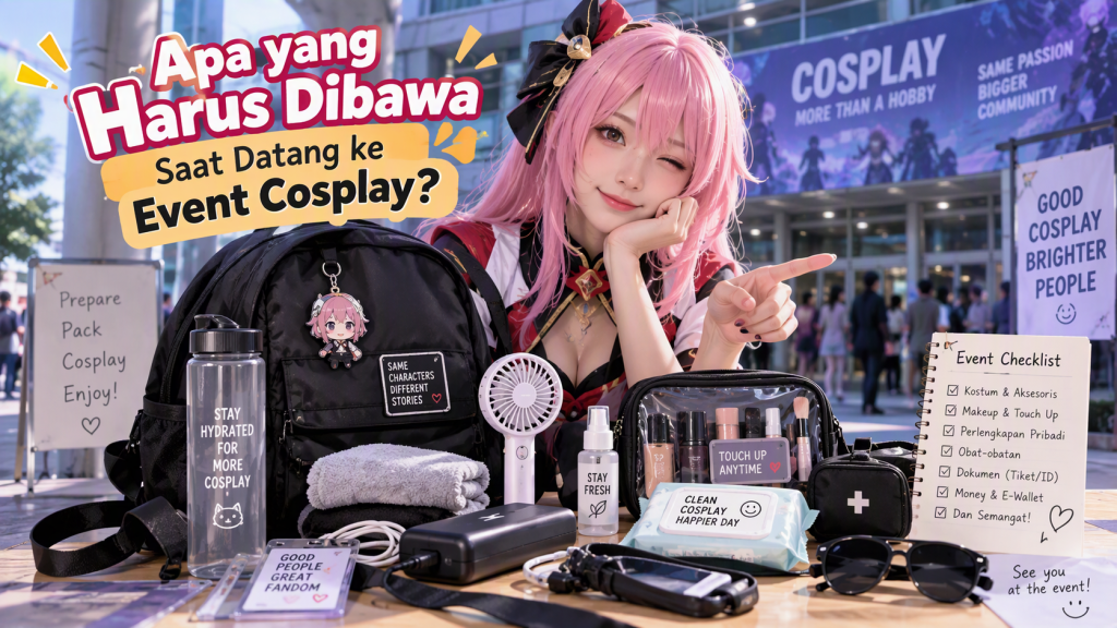 Apa yang Harus Dibawa Saat Datang ke Event Cosplay?
