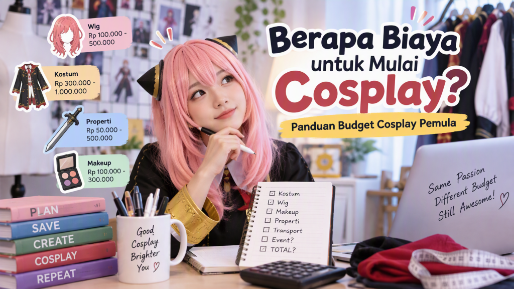 Berapa Biaya untuk Mulai Cosplay? Panduan Budget Cosplay Pemula
